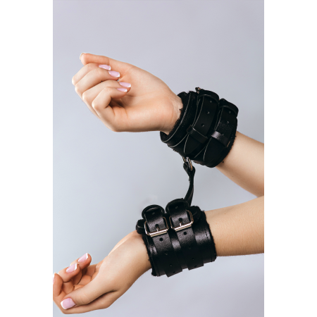 Наручники подшитые тканью ДжанглКэтс3 (неразъемные)