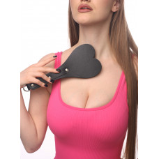 Хлопушка сердце из ремённой кожи